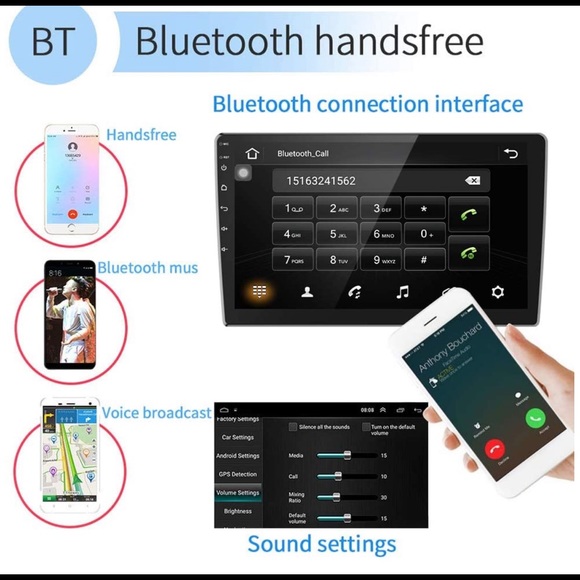 2022 New 10 inch Touchscreen Bluetooth Stereo GPS Entertainment system - Picture 11 of 14